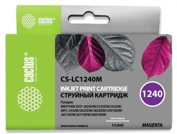 Картридж MAGENTA 12ML CS-LC1240M CACTUS