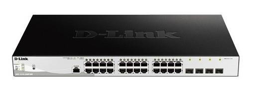 Коммутатор 24PORT 10/100/1000 DGS-1210-28MP/ME/B1A D-LINK