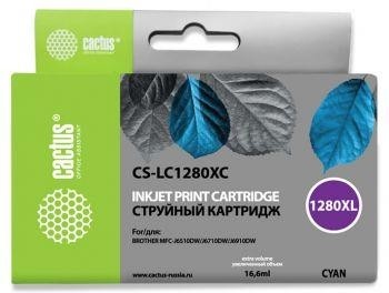 Картридж CYAN 16.6ML CS-LC1280XC CACTUS