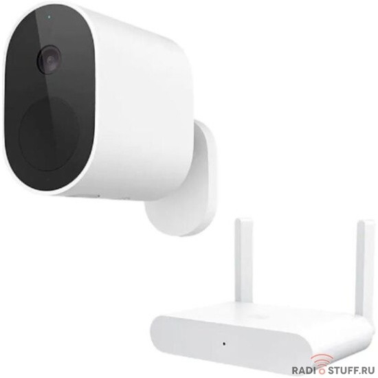 XIAOMI BHR4435GL Mi Wireless Outdoor Security Camera 1080p Set  Комплект наружного наблюдения