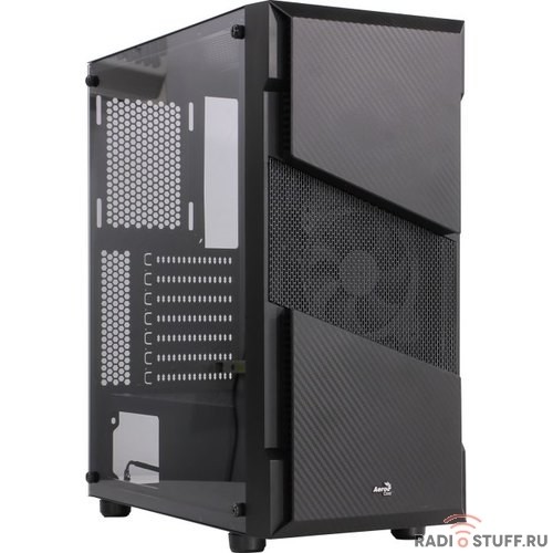 Midi Tower AeroCool Menace Saturn FRGB-G-BK-v1, без б/п   4710562752618
