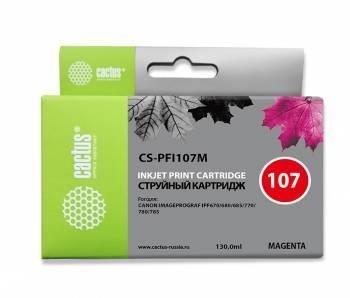 Картридж MAGENTA 130ML CS-PFI107M CACTUS