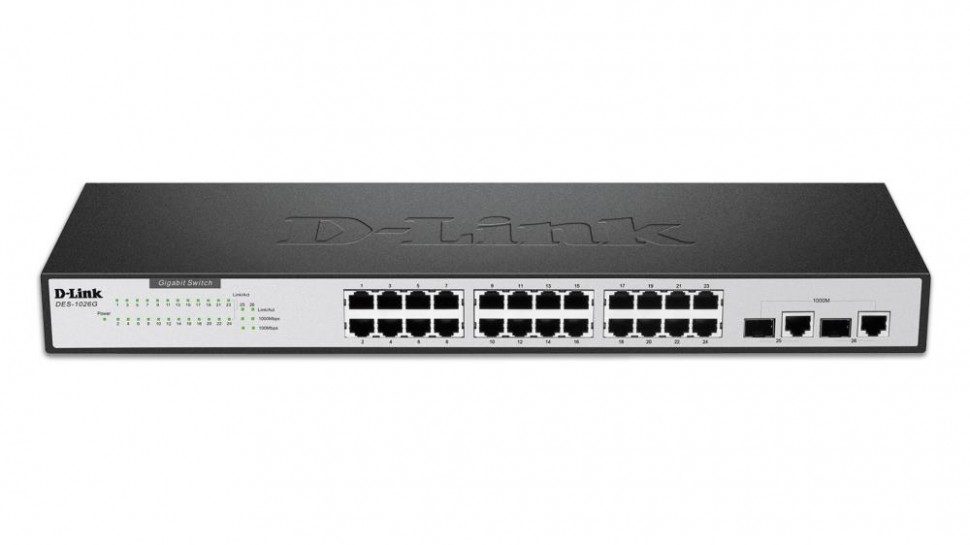 DES-1026G/E1A коммутатор D-Link 
