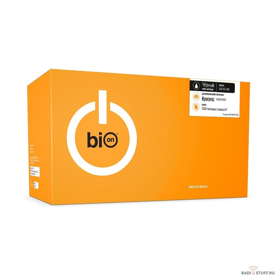 Bion TK-1200 Картридж для Kyocera ECOSYS P2335d/M2835dw/M2735dn/M2235dn/P2335dn/P2335dw (3000  стр.), Черный