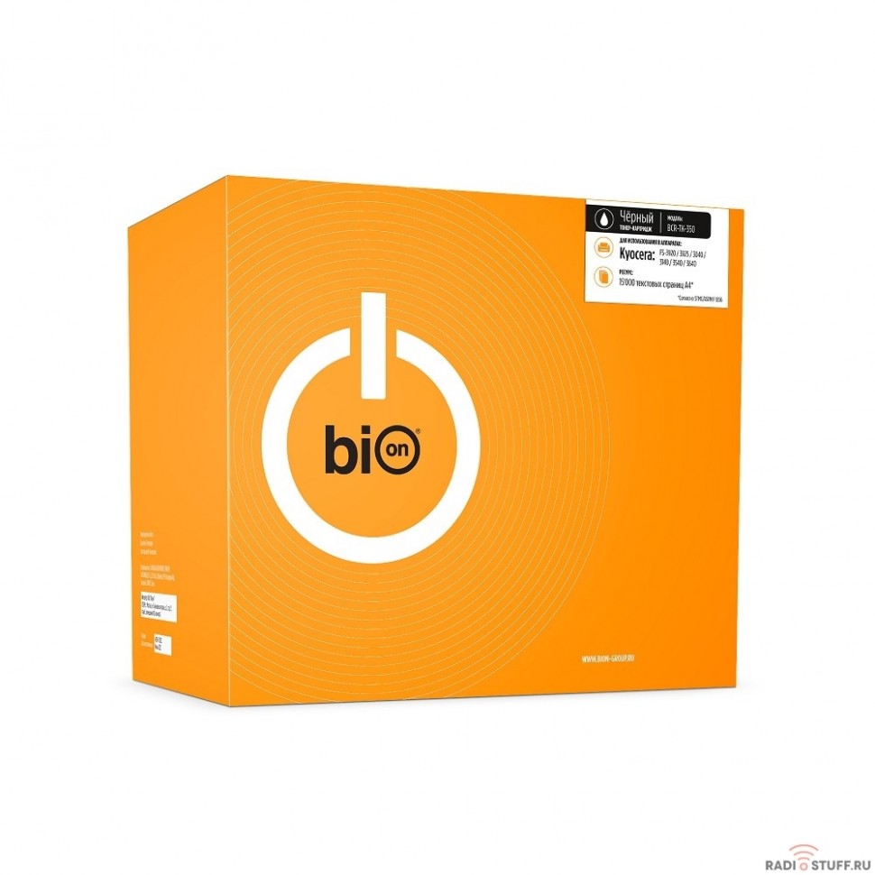 Bion TK-350 Картридж для Kyocera FS-3040MFP/3040MFP+/3140MFP/3140MFP+/3540MFP/3920dn/3640MFP+ (15000  стр.), Черный