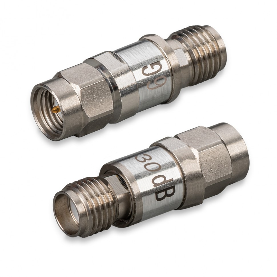 Аттенюатор 30 дБ SMA-50-30-2 (0-6 ГГц) 