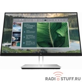 LCD HP 23.8" E24u G4 черный {IPS 1920x1080 60hz 5ms 250cd 178/178 1000:1 8bit(6bit+FRC) HDMI1.4 DisplayPort1.2 4xUSB3.2 USB-C3.2 VESA} [189T0AA]