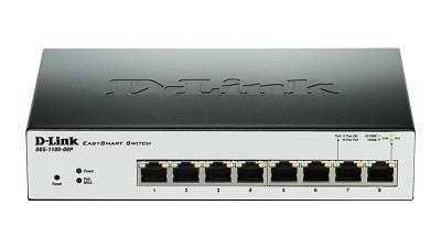DGS-1100-08P/B1A коммутатор D-Link 