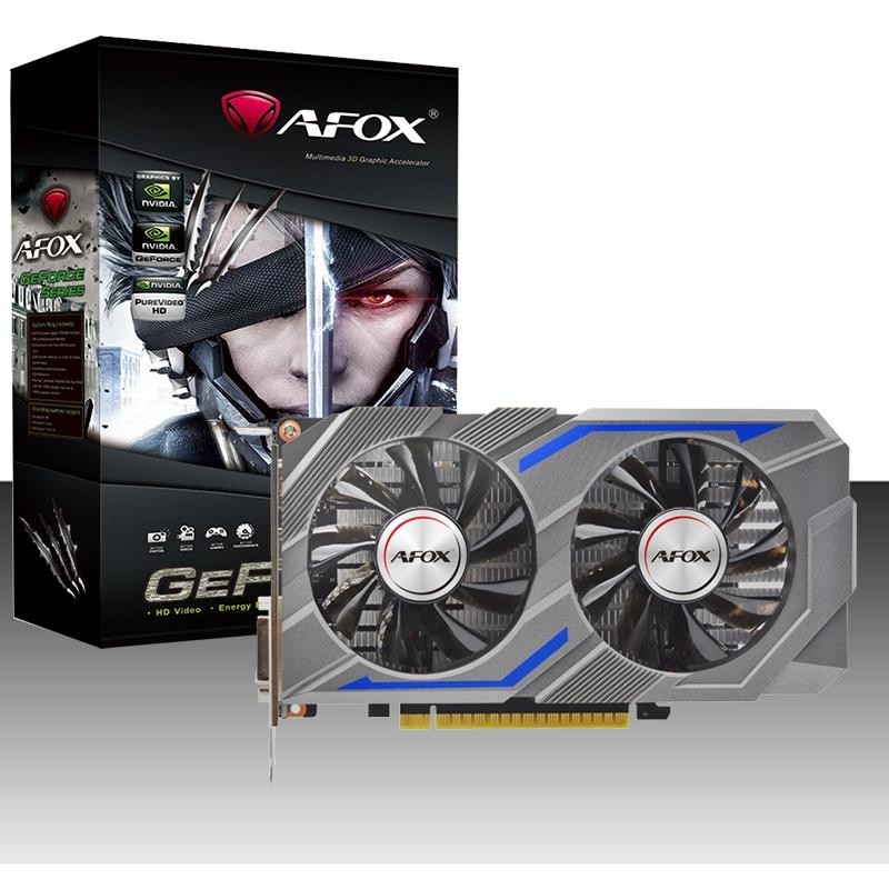 Видеокарта PCIE16 GTX1650 4GB GDDR6 AF1650-4096D6H1-V4 AFOX