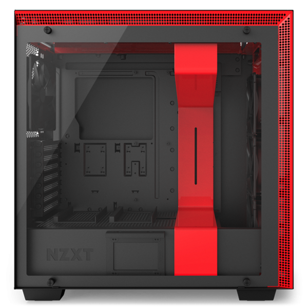 NZXT CA-H700B-BR H700 E-ATX MATTE BLACK/RED