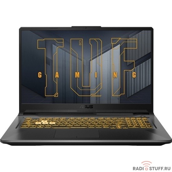 ASUS TUF Gaming F17 FX707ZV4-HX055 [90NR0FB5-M003B0] Grey 17.3" {FHD i7 12700H/16384Mb/1024PCISSDGb/RTX4060 8Gb/noOs}