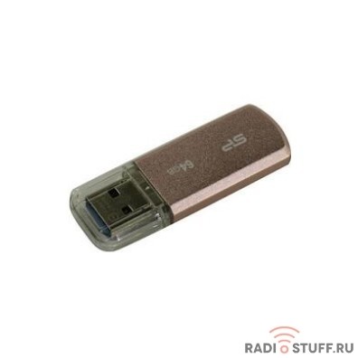 Silicon Power 64Gb Helios 202, USB 3.2, Розовое Золото