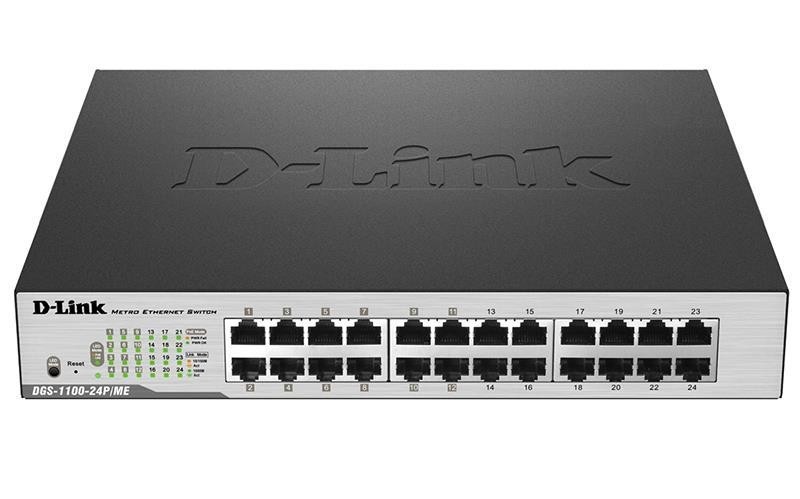 Коммутатор D-Link DGS-1100-24P/B2A