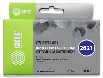 Картридж BLACK 19.2ML CS-EPT2621 CACTUS
