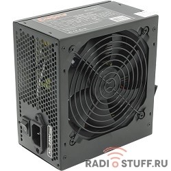 Exegate EX221641RUS Блок питания 500W ATX-500PPX RTL, black, active PFC, 12cm, 20+4pin/4pin/PCI-E/4*IDE/5*SATA